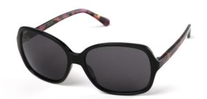 Radley Women's Sunglasses Abbie 104 Black and Pink Tortoise/Grey Lens