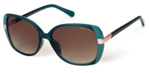 Radley Women's Sunglasses Morwenna 107 Transparent Green/Brown Lens