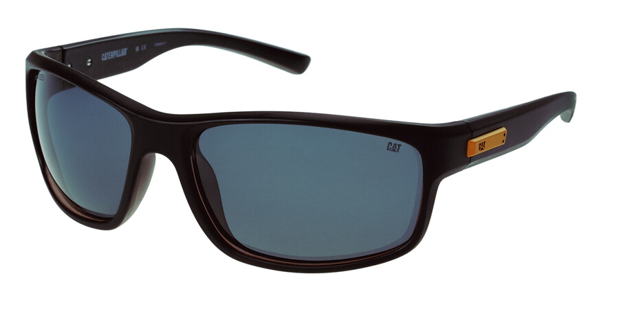 Caterpillar Sunglasses CTS 8019 Matte Black Grey Polarised Lens