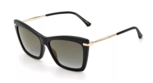Jimmy Choo Women's Sunglasses Sady Black/Grey Lens