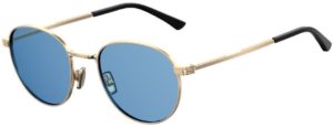 Jimmy Choo Men's Sunglasses Henri Gold/Blue Lens