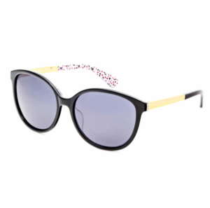 Kate Spade Women's Sunglasses Karlena Black/Grey Lens