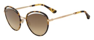 Jimmy Choo Women's Sunglasses Malya Havana Gold/Brown Lens