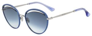 Jimmy Choo Women's Sunglasses Malya Blue Glitter/Blue Lens