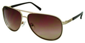 Duck and Cover Men's Sunglasses DCS018 Gold/Brown Lens