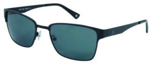 Duck and Cover Men's Sunglasses DCS031 Black/Green Lens