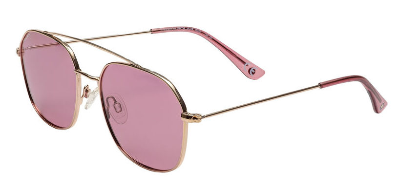 Polar Men's Sunglasses Billy Shiny Light Gold/Light Pink Polarised Lens