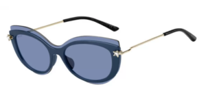 Jimmy Choo Women's Sunglasses Clea Blue/Blue Lens