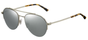 Jimmy Choo Men's Sunglasses Ilya Light Gold/Silver Mirror Lens