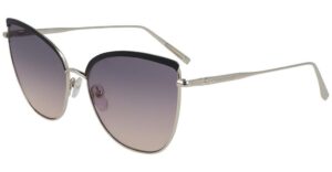 Longchamp Women's Sunglasses L0130S Gold Black/Grey Lens