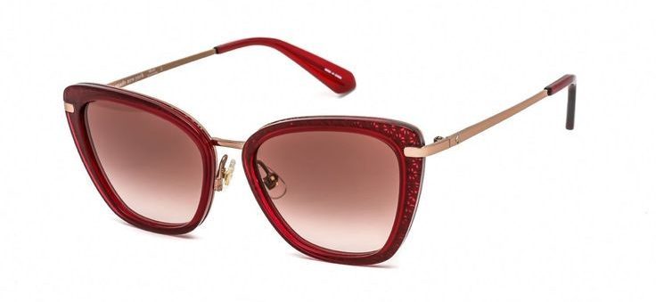Kate Spade Women's Sunglasses Thelma Red/Brown Lens
