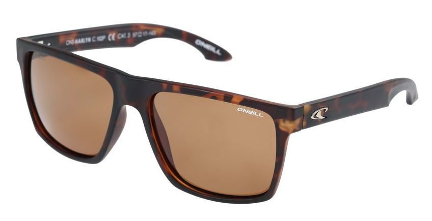 O'Neill Men's Sunglasses Harlyn Matte Tortoise/Brown Polarised Lens
