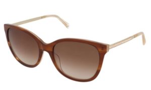Swarovski Women's Sunglasses SK0218 Light Brown/Brown Lens