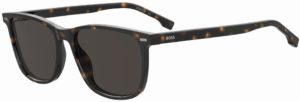 Hugo Boss Men's Sunglasses 1554 Havana/Grey Lens