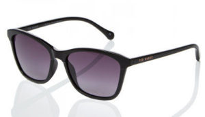 Ted Baker Women's Sunglasses Tari TB1440 Black/Grey Lens