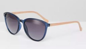 Ted Baker Women's Sunglasses Tierney TB1442 Blue/Grey Lens