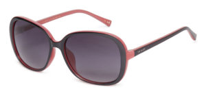 Ted Baker Women's Sunglasses Rios TB1603 Black Coral/Grey Lens
