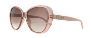 Jimmy Choo Women's Sunglasses Amira Transparent Nude/Brown Lens