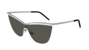 Saint Laurent Women's Sunglasses SL 249 Silver/Grey Lens