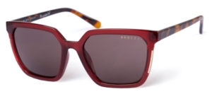 Radley Women's Sunglasses 6506 172A Transparent Burgundy/Brown Lens
