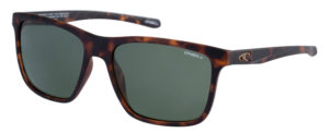 O'Neill Men's Sunglasses 9005 Matte Tortoise/Green Lens