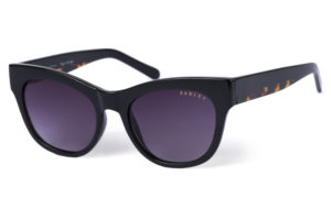 Radley Women's Sunglasses RDS-6508-104A Black and Havana/Smoke Gradient/