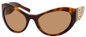 Givenchy Women's Sunglasses GV40073I Havana/Brown Lens