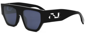 Fendi Women's Sunglasses FE40108U Black/Blue Lens