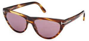 Tom Ford Women's Sunglasses FT0990/S 55Y Brown/Violet