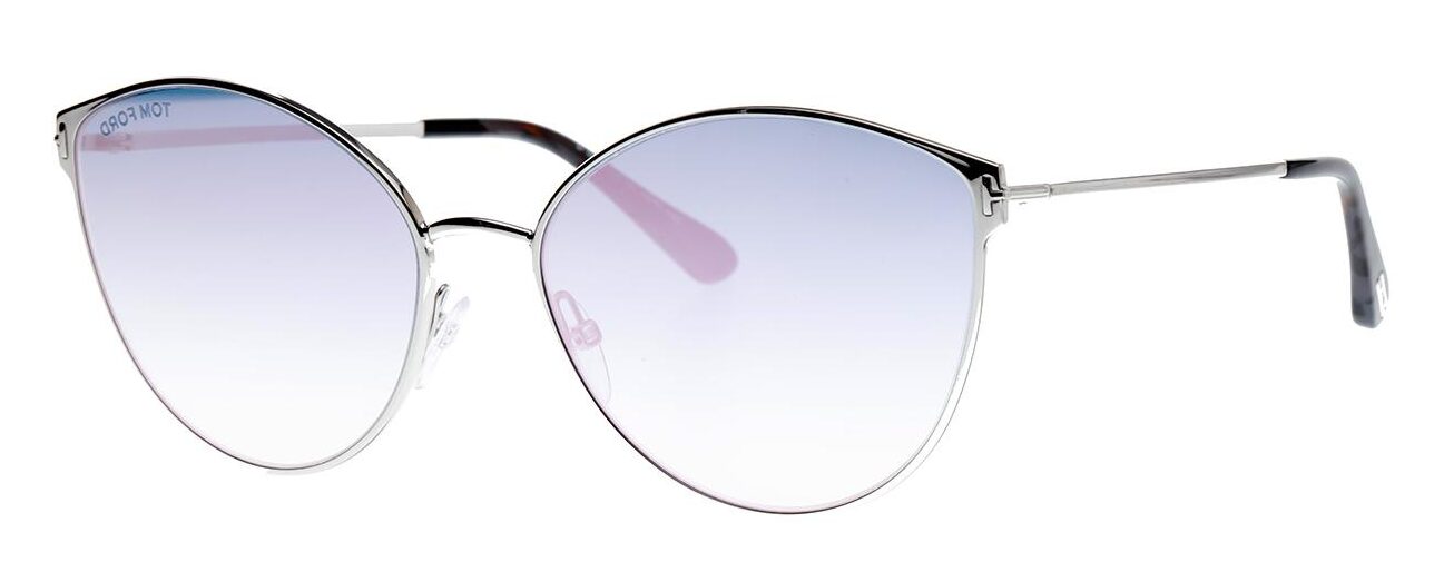 Tom Ford Women's Sunglasses FT0654/S 16Z Light Violet/Silver