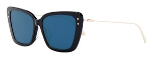 Dior Women's Sunglasses CD40106F 5601V Gold/Blue