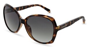 Karen Millen Women's Sunglasses KM5055 102 58 Havana/Grey