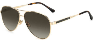 Jimmy Choo Women's Sunglasses JIMENA/S 06JHA Gold/Brown