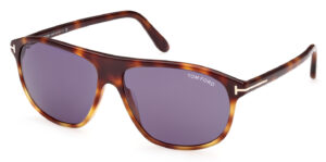 Tom Ford Men's Sunglasses FT1027/S 56V Havana/Blue