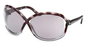 Tom Ford Women's Sunglasses FT1068/S 55C Havana/Smoke Mirror