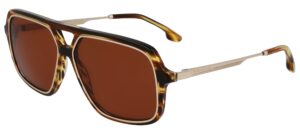 Victoria Beckham Women's Sunglasses VB246S Havana/Brown Lens
