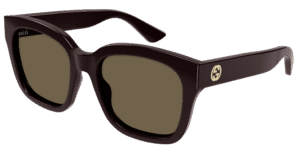 Gucci Women's Sunglasses GG1338S 005 Bordeaux/Brown