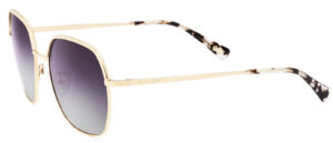 Polar Women's Sunglasses MOD.GOLD 310 COL.02/F Gold/Purple Gradient Lens