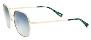 Polar Women's Sunglasses MOD.GOLD 310 COL.02/G Gold/Green Gradient Lens