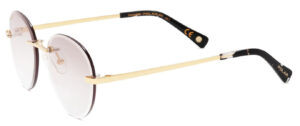 Polar Unisex Sunglasses MOD.GOLD 2050 COL.02 Gold/Brown Gradient Lens
