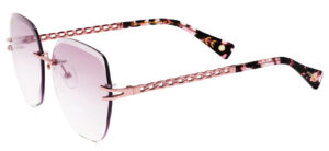 Polar Women's Sunglasses MOD.GOLD 2051 COL.08 Pink/Pink Gradient Lens