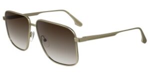 Victoria Beckham Women's Sunglasses VB243S (702) Silver/Gradient Green Lens
