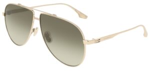 Victoria Beckham Women's Sunglasses VB248S Gold / Green Lens