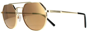 Serengeti Mens Sunglasses SS533003 Gold Frame / Gold Lens
