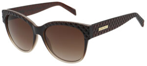 Karen Millen Women's Sunglasses KM5058 182 Brown / Gradient Brown Lens