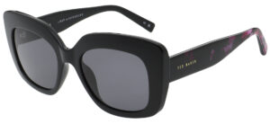 Ted Baker Women's Sunglasses TB1675 011 Black / Grey Lens