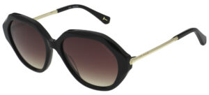 Ted Baker Women's Sunglasses TB1731 001 Black / Brown Lens