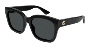 Gucci Women's Sunglasses GG1338S 001 Black/Grey Lens