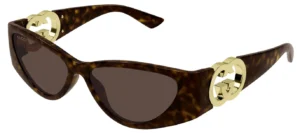 Gucci Women's Sunglasses GG1824S 002 Havana/Brown Lens