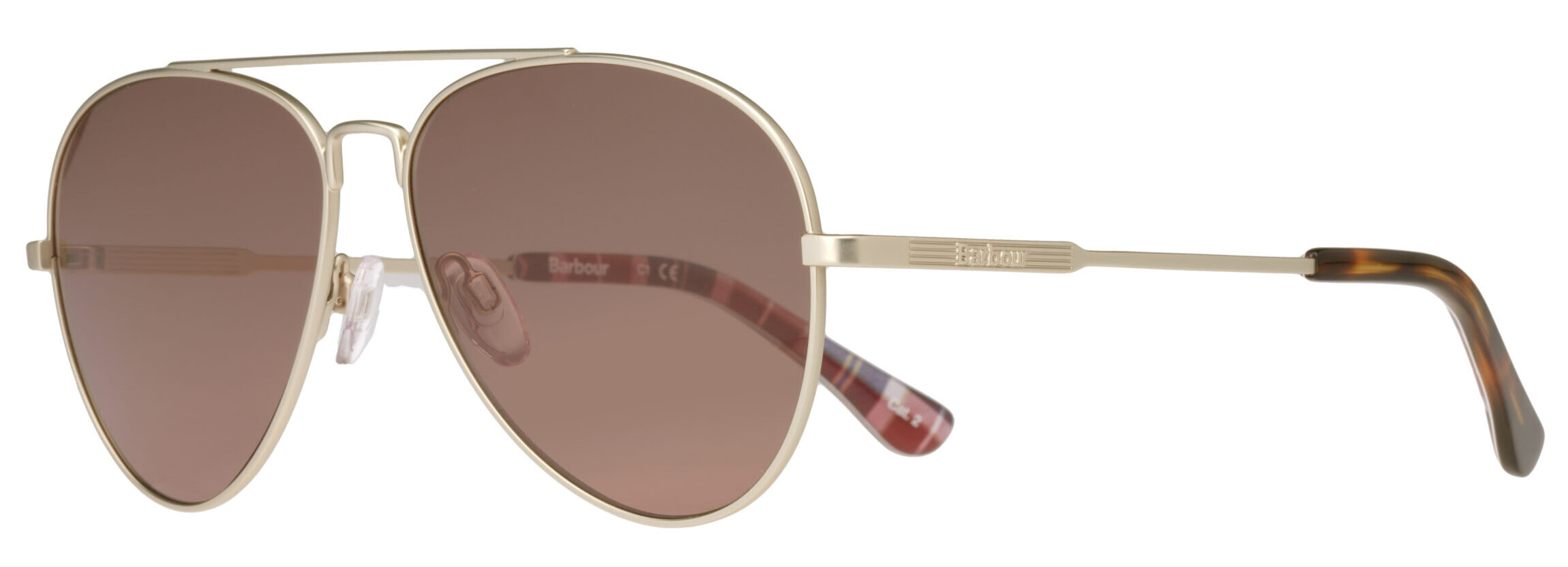 Sunglasses BA8112 C1 Metal Brown Lens
